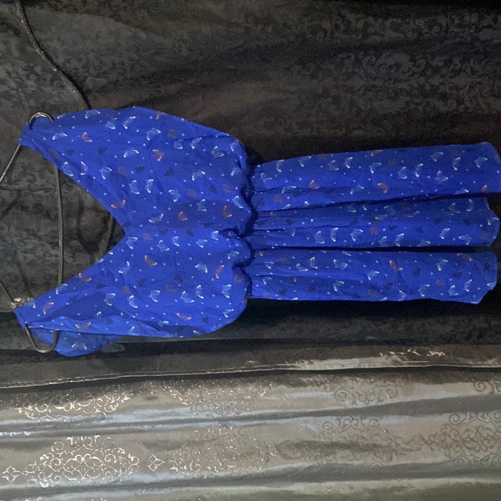 Dress with butterflies